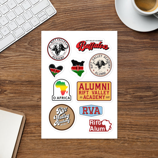 RVA Africa Sticker sheet - small