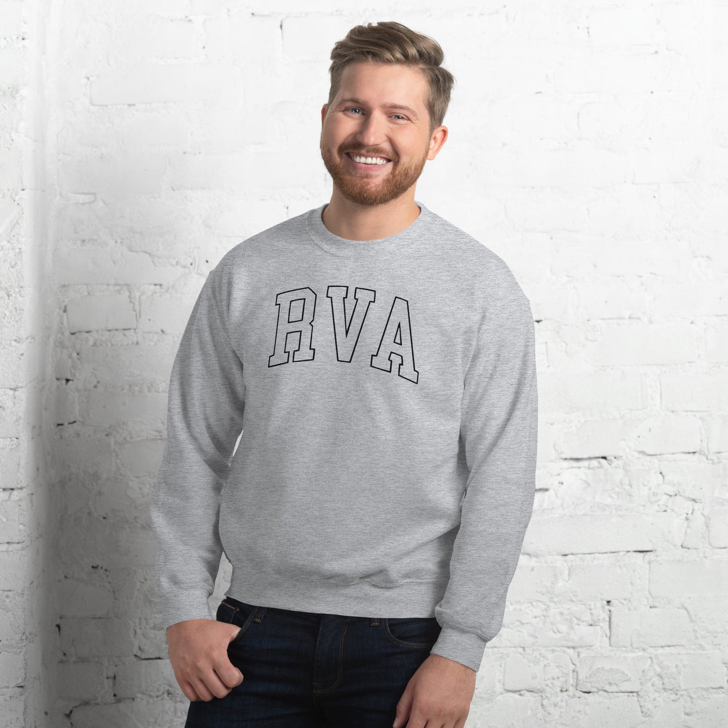 RVA Embroidered Sweatshirt - Standard